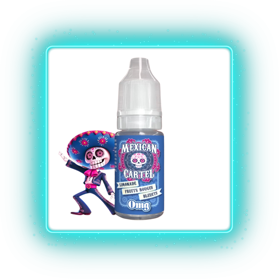 Limonade Fruits Rouges Bleuets - Mexican Cartel - 10ml