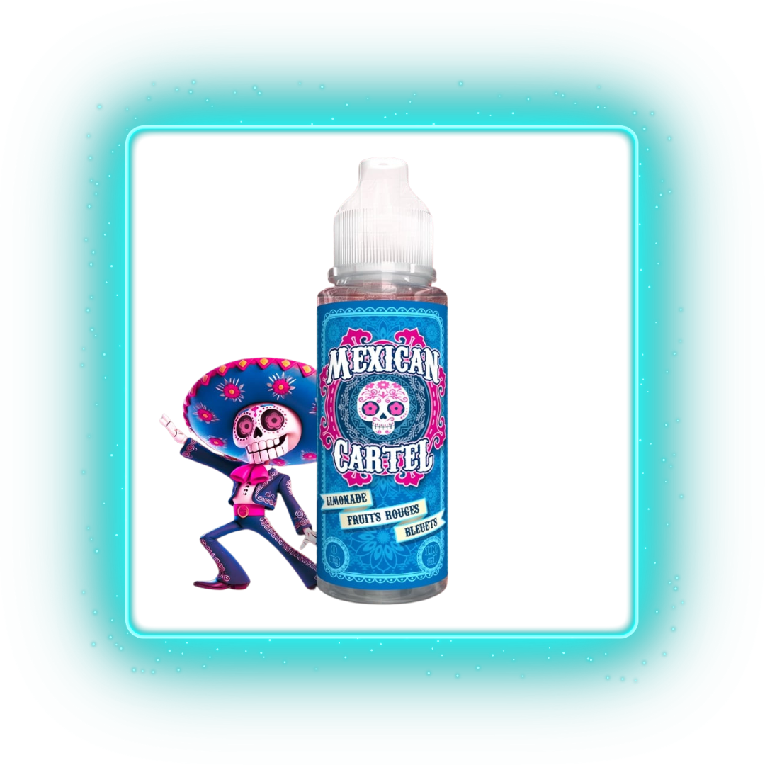 Limonade Fruits rouges Bleuets - Mexican Cartel - 100ml