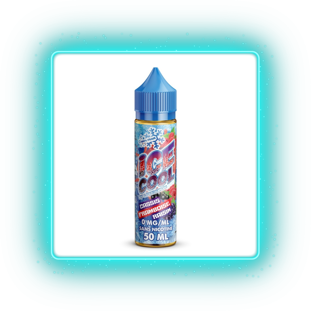 Cassis Framboise Raisin - Ice Cool - 50ml