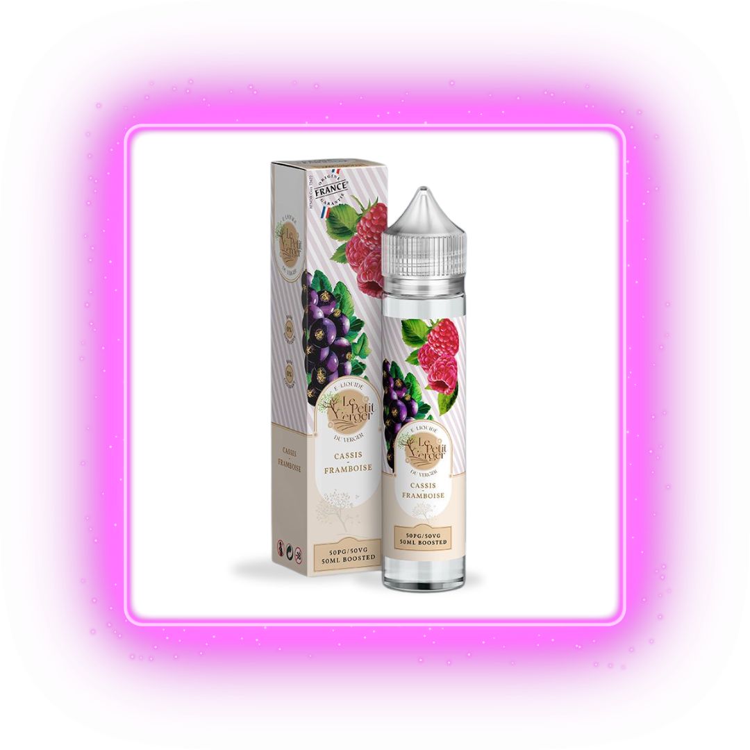 Cassis Framboise - Le Petit Verger - 50ml