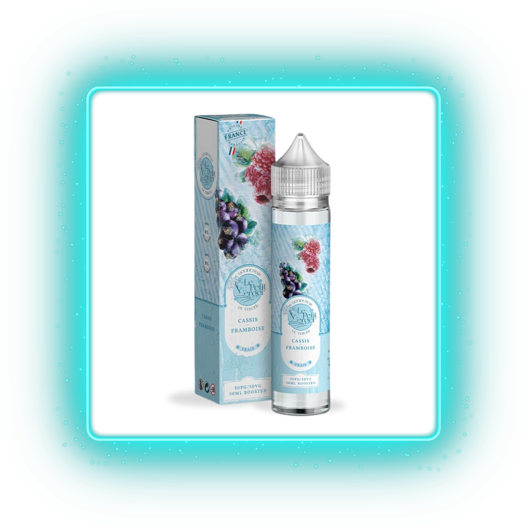 Cassis Framboise Frais - Le Petit Verger Frais - 50ml