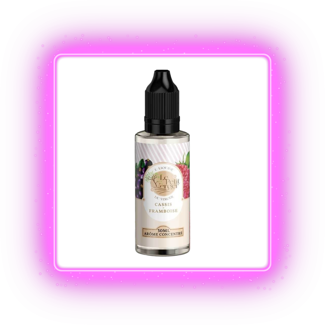 Concentré Cassis Framboise - Le Petit Verger - 30ml