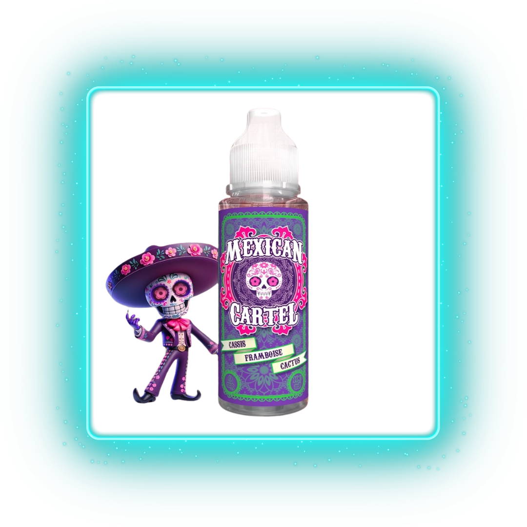 Cassis Framboise Cactus - Mexican Cartel - 100ml