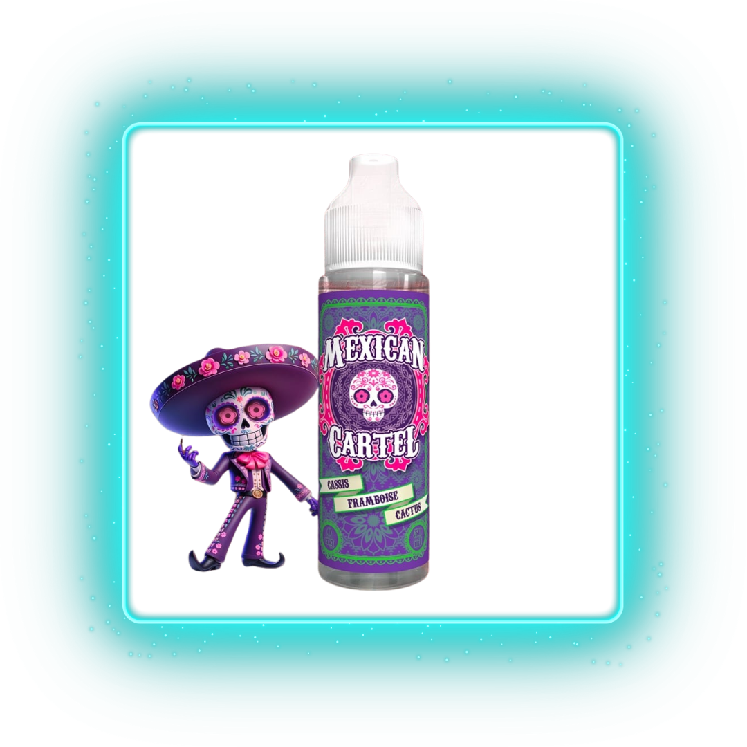 Cassis Framboise Cactus - Mexican Cartel - 50ml