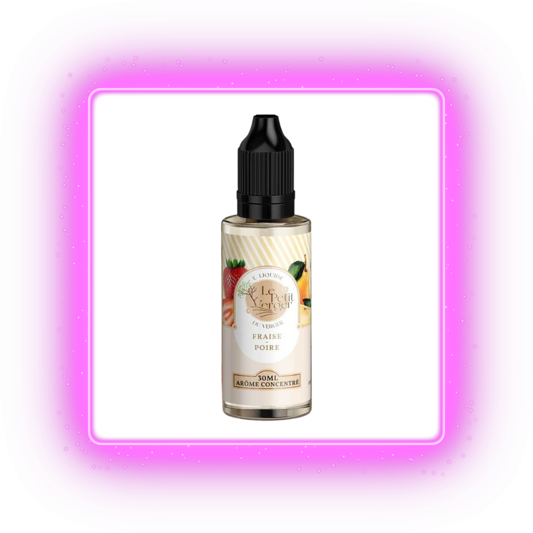 Concentré Fraise Poire - Le Petit Verger - 30ml