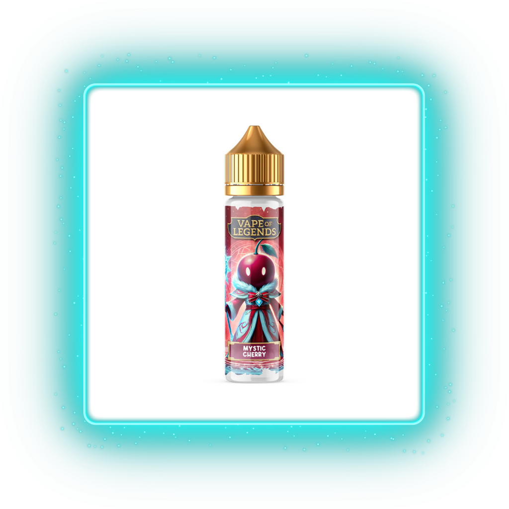 Mystic Cherry - E-liquide 50ml Cerise Framboise Frais | Vape of Legends