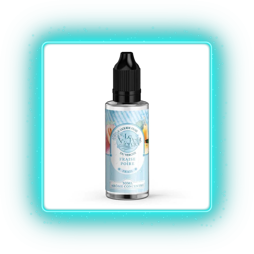 Concentré Fraise Poire Frais - Le Petit Verger Frais - 30ml