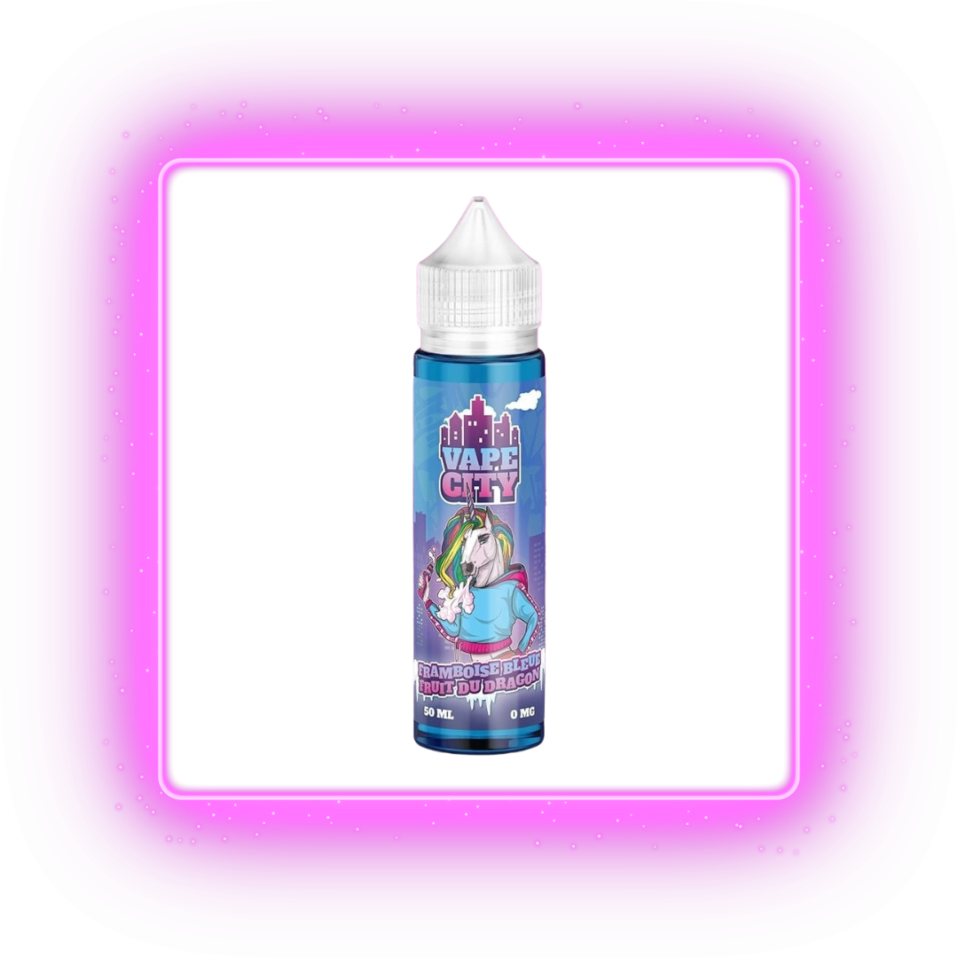 Framboise Bleue Fruit du Dragon - Vape City - 50ml