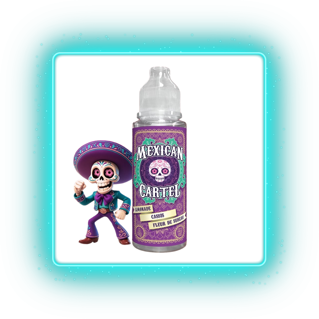 Limonade Cassis Fleur de Sureau - Mexican Cartel - 100ml