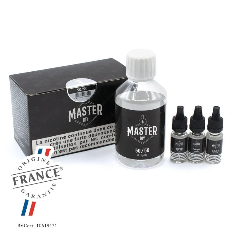 Pack Base 50/50 - Master DIY - 200ml