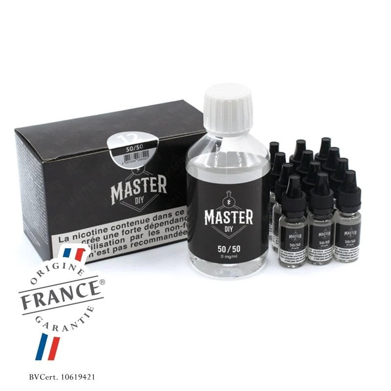 Pack Base 50/50 - Master DIY - 200ml