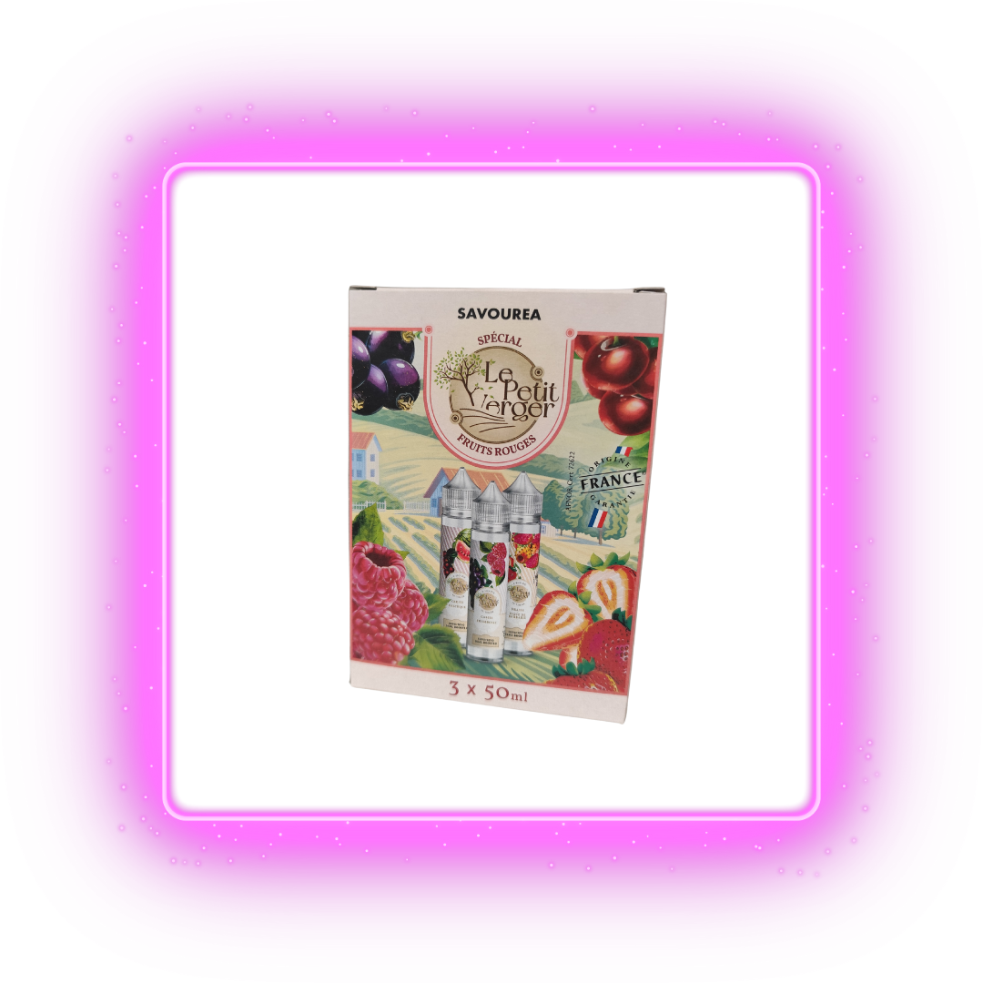 Pack Spécial Fruits Rouges - Le Petit Verger - 3x50ml