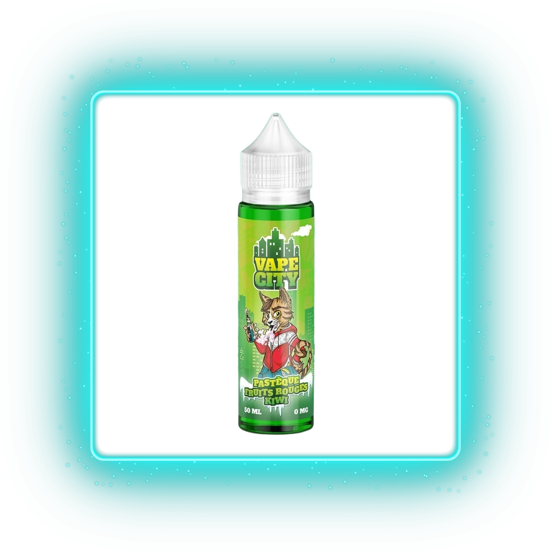 Pastèque Fruits Rouges Kiwi - Vape City - 50ml