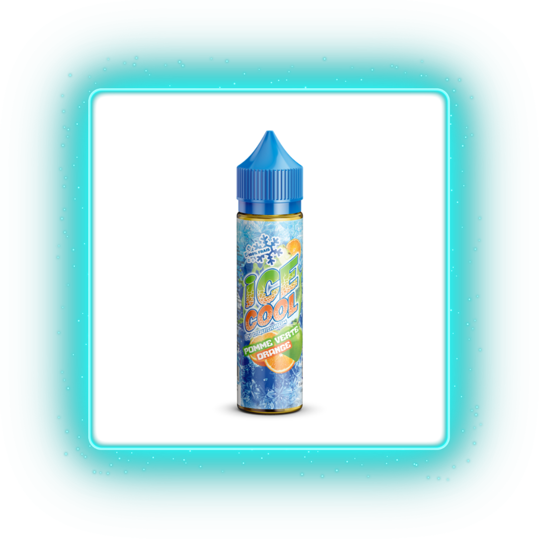 Pomme verte Orange - Ice Cool - 50ml