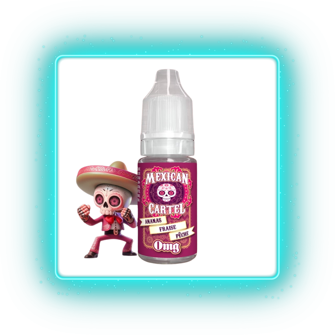 Ananas Fraise Pêche - Mexican Cartel - 10ml