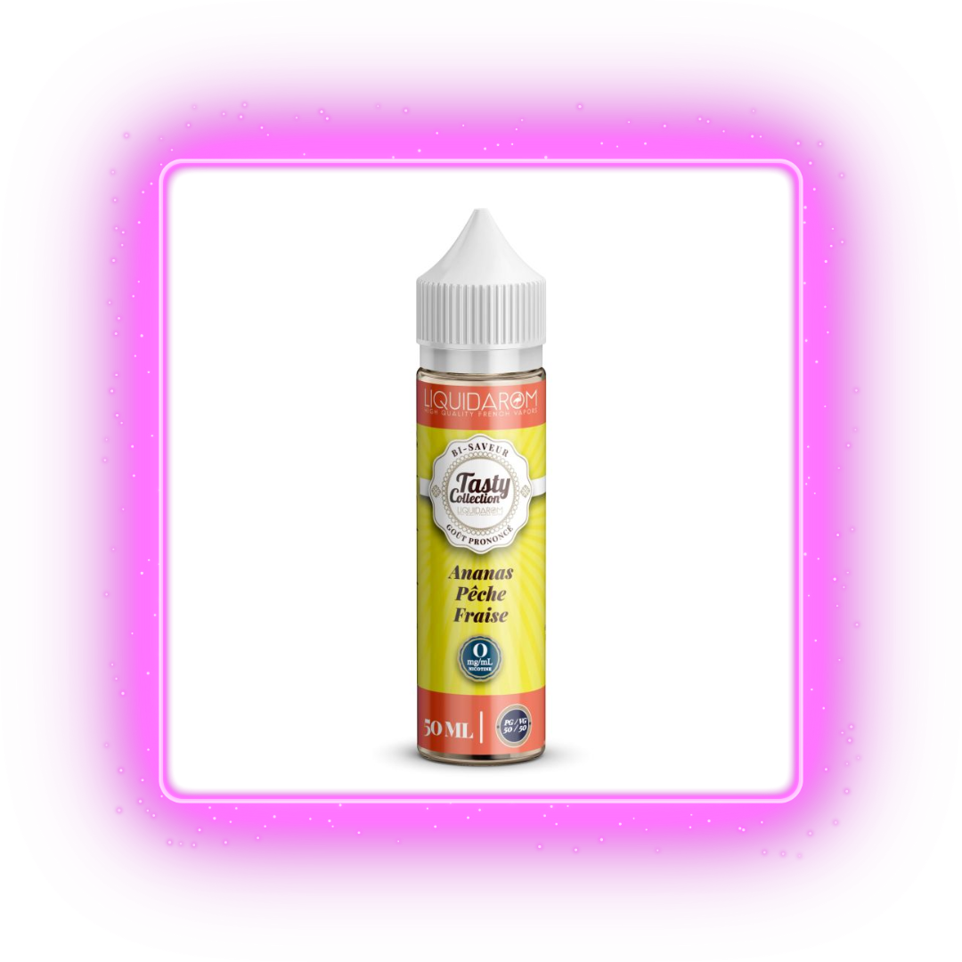 Ananas Pêche Fraise - Tasty - 50ml