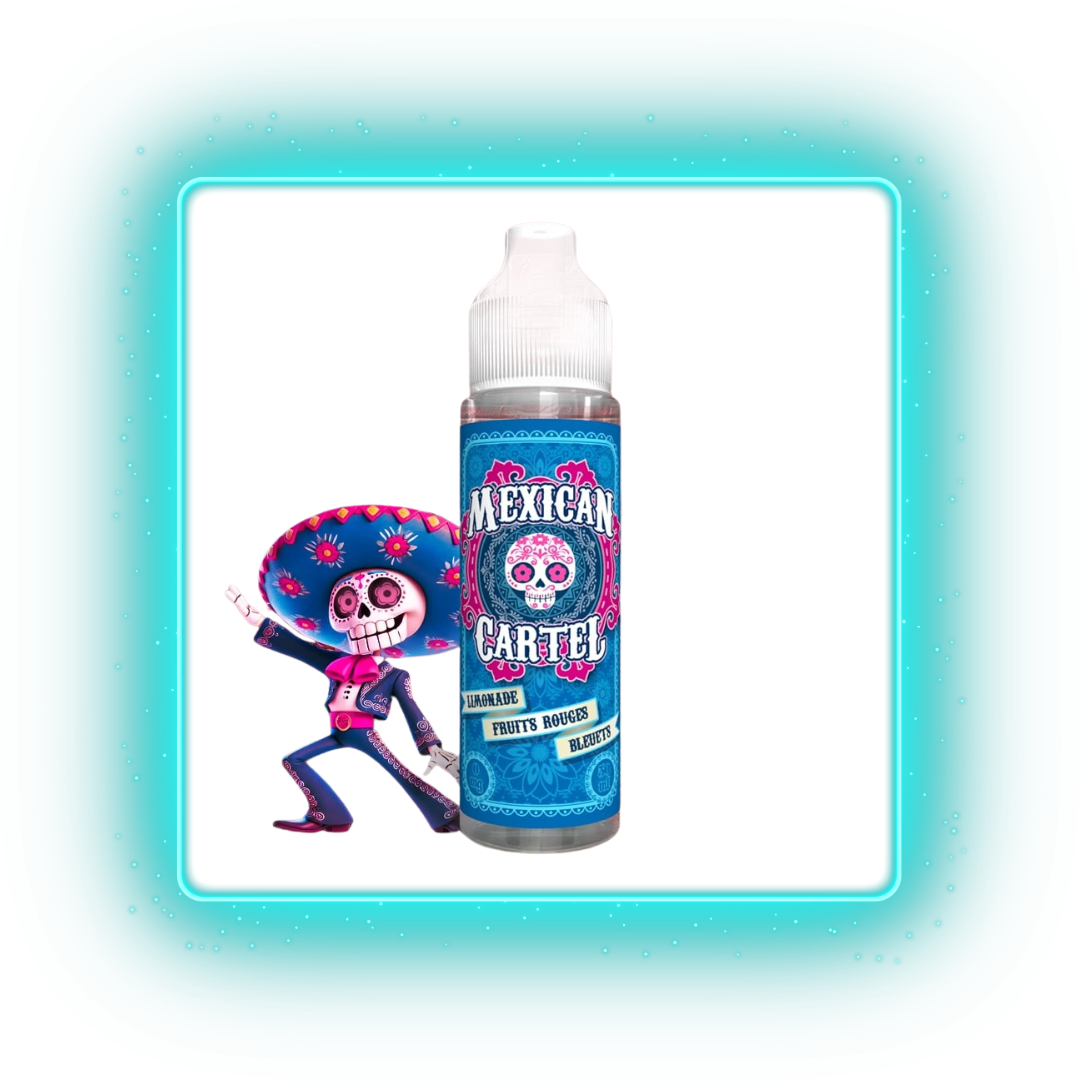 Limonade Fruits Rouges Bleuets - Mexican Cartel - 50ml