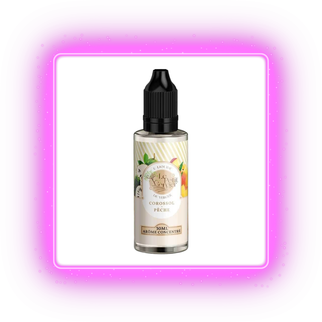 Concentré Corossol Pêche - Le Petit Verger - 30ml