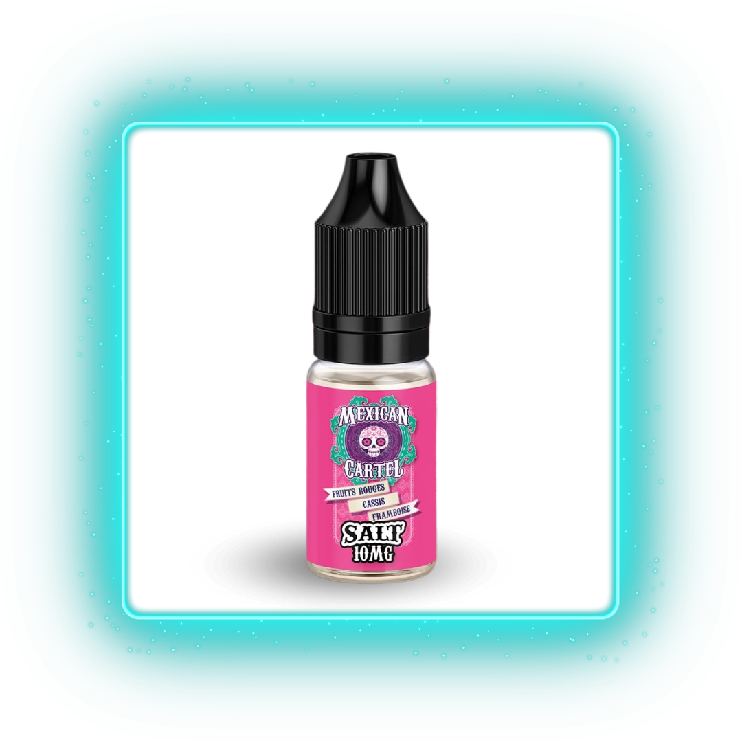 Fruits rouges Cassis Framboise (Sels de nicotine) - Mexican Cartel - 10ml