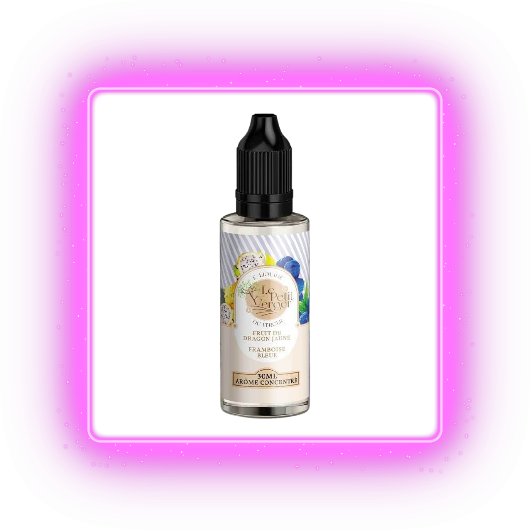 Concentré Fruit du dragon jaune Framboises bleue - Le Petit Verger - 30ml