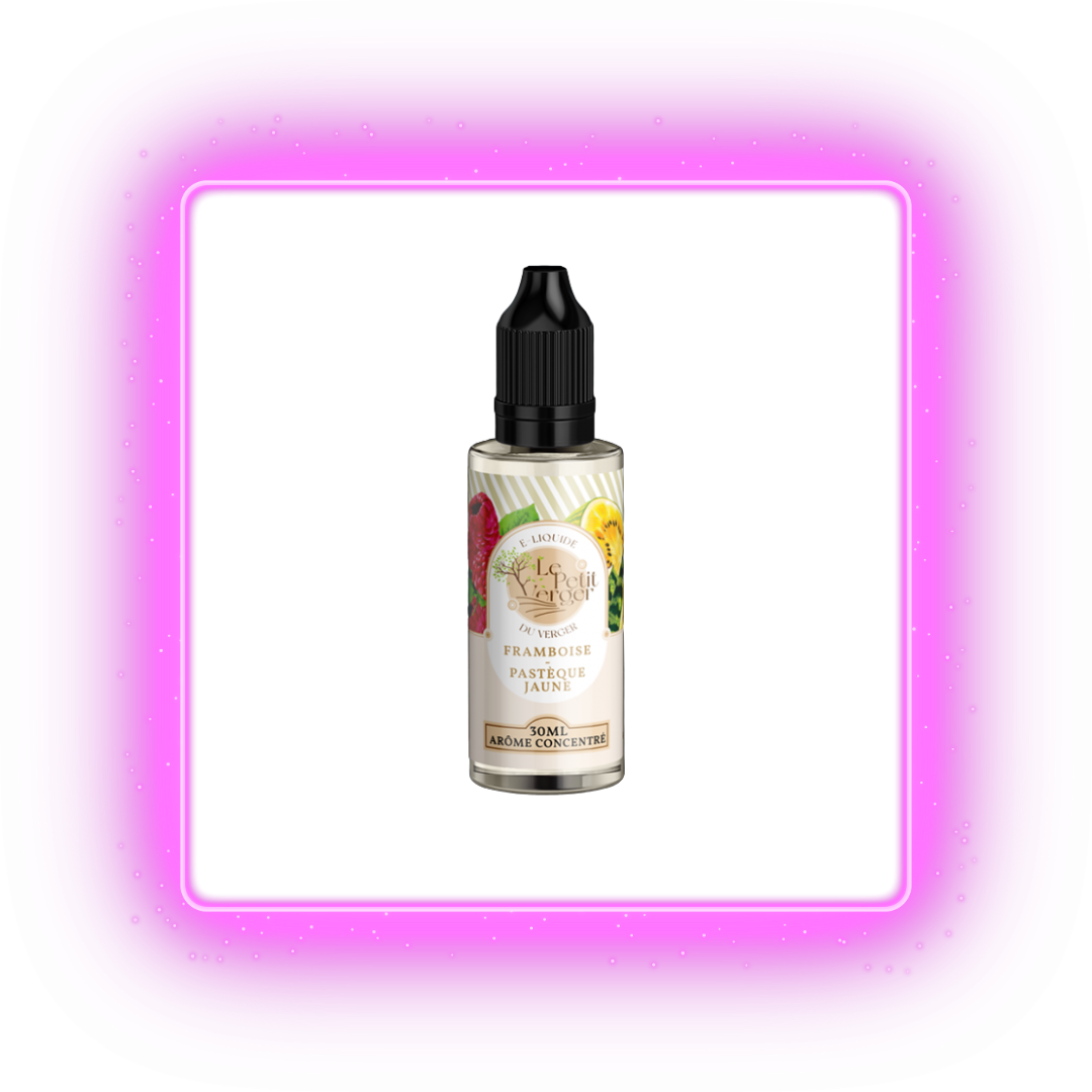 Concentré Framboise Pastèque Jaune - Le Petit Verger - 30ml