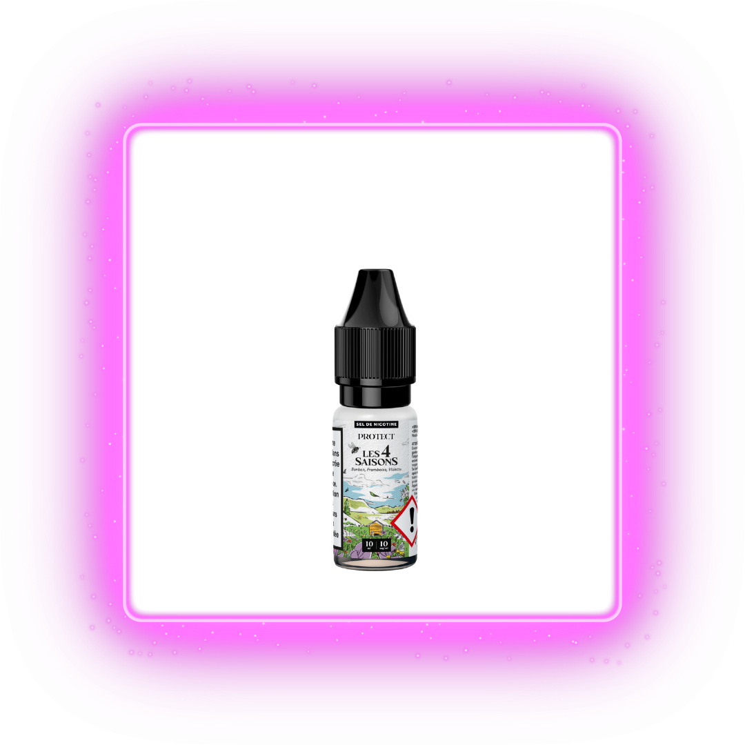 Bonbon Framboise Violette (Sel de nicotine) - Les 4 Saisons - 10ml