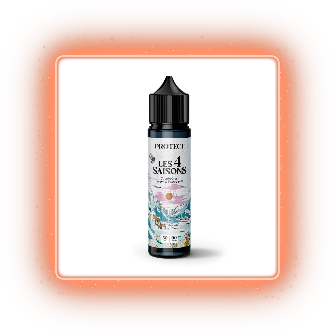 Cacahuètes Caramel Beurre salé - Les 4 Saisons - 50ml