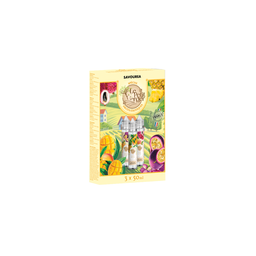 Pack Spécial Fruits Exotiques - Le Petit Verger - 3x50ml