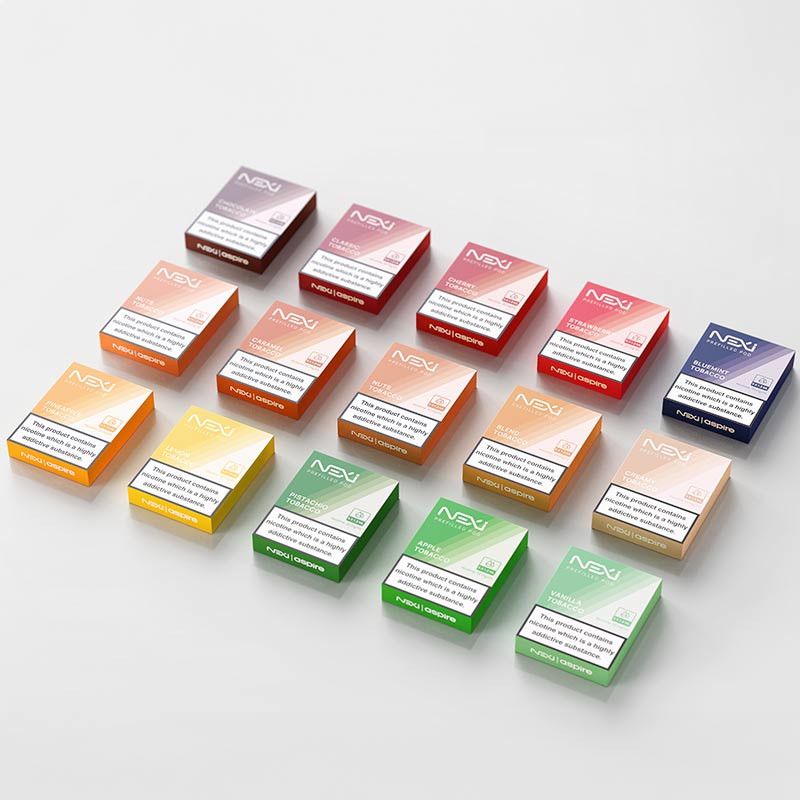 Cartouches Pré-remplies Nexi 1,2 ml (Lot de 3) - Aspire