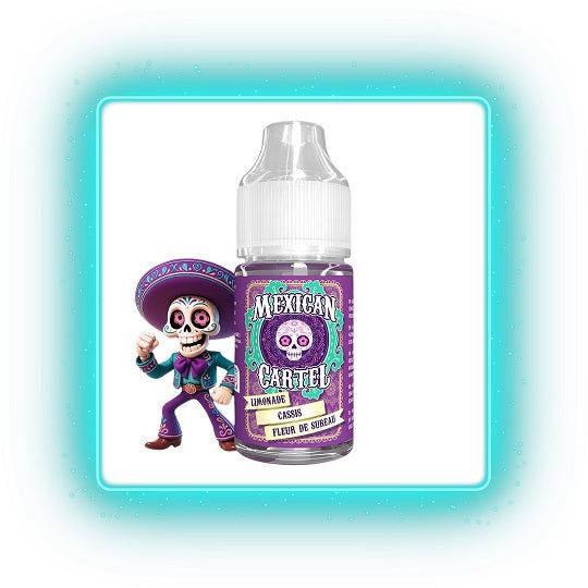 Concentré Limonade Cassis Fleur de Sureau - Mexican Cartel - 30ml