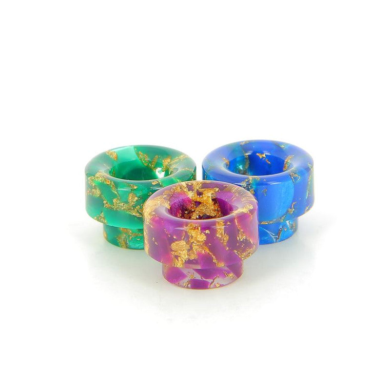 Drip Tip 810 Pépites Dorées (sans joints)