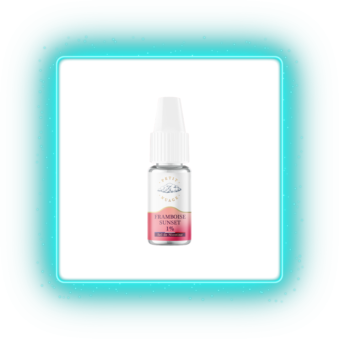 Framboise Sunset (Sel de nicotine) - Petit Nuage - 10ml