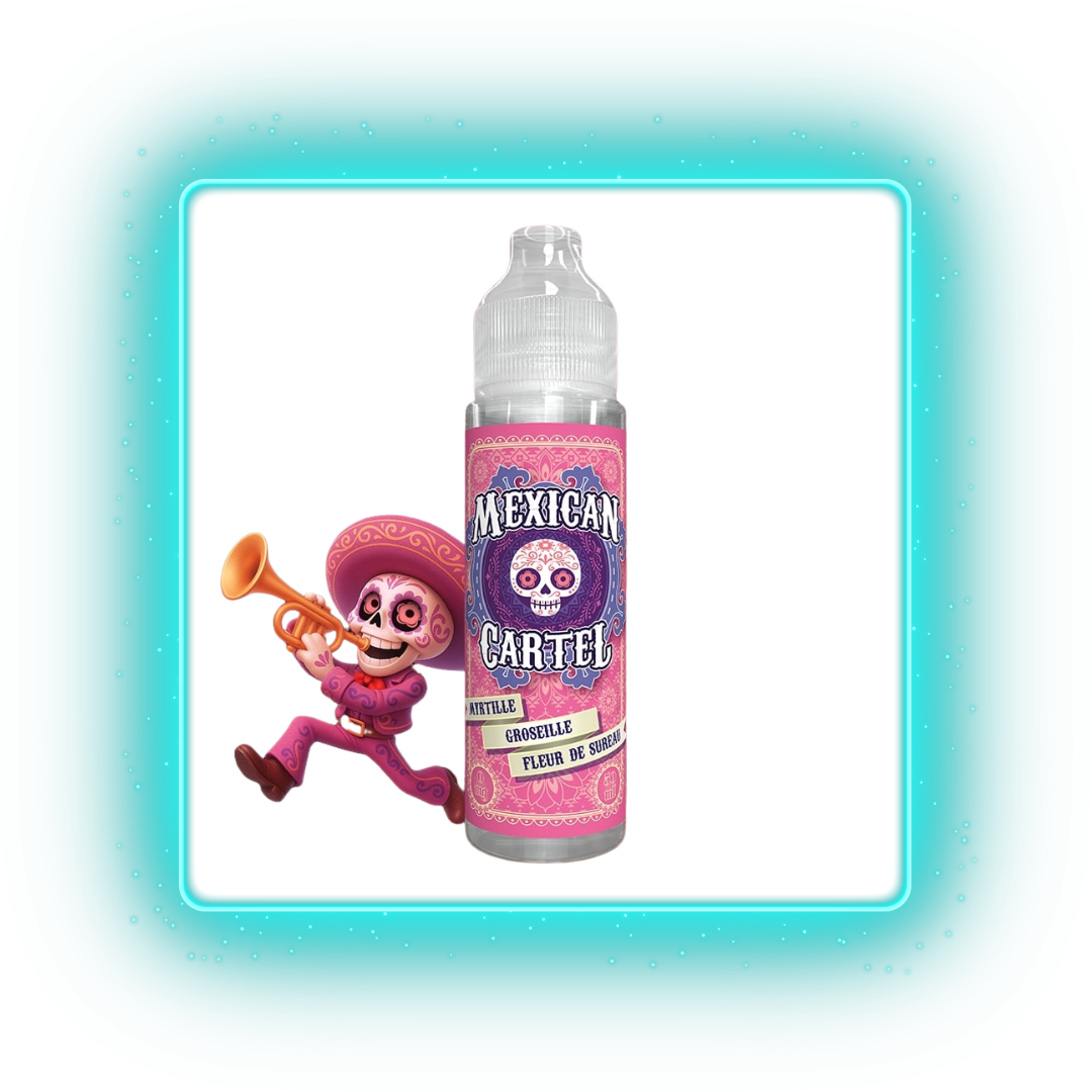 Myrtille Groseille Fleur de Sureau - Mexican Cartel - 50ml