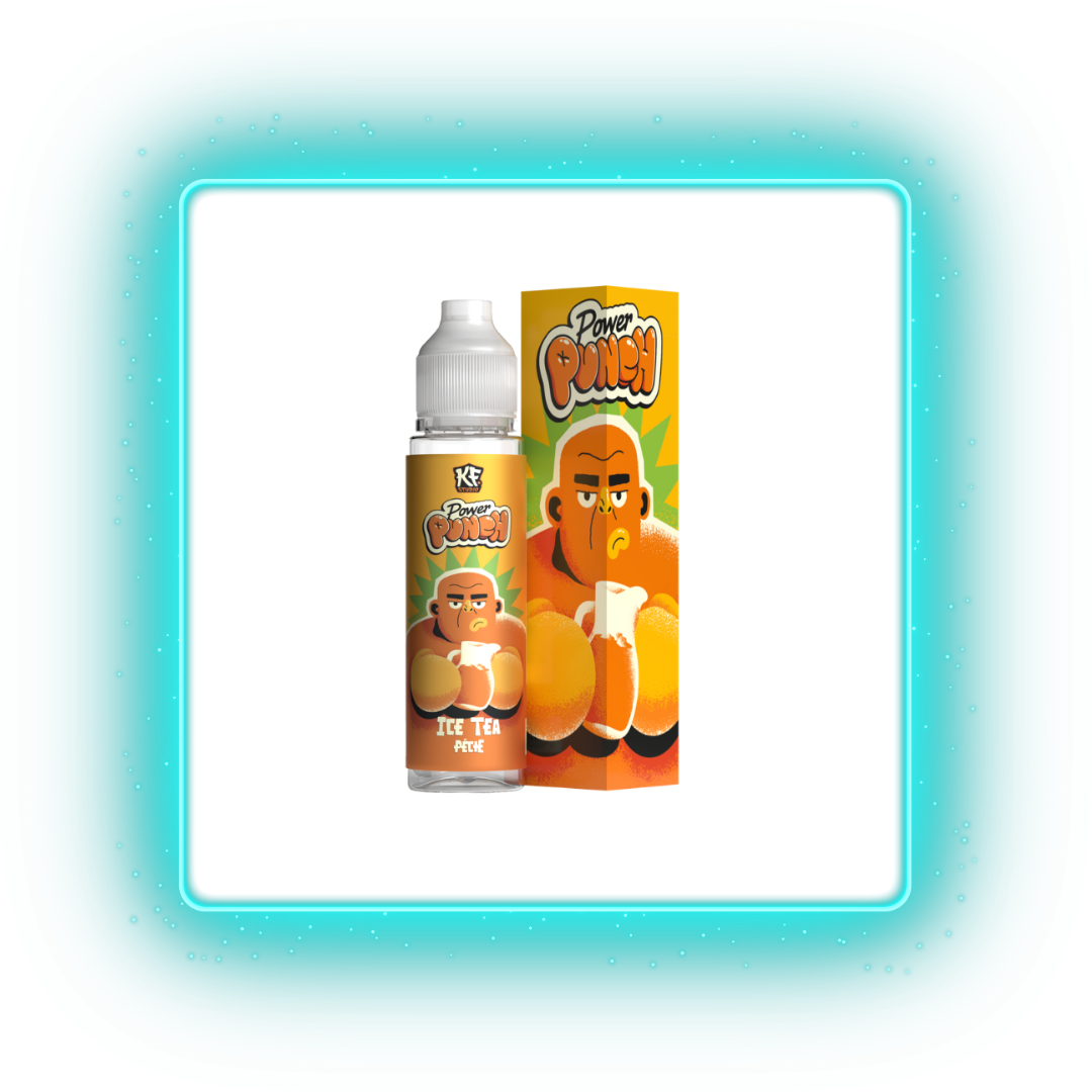 Ice Tea Pêche - Power Punch - 50ml