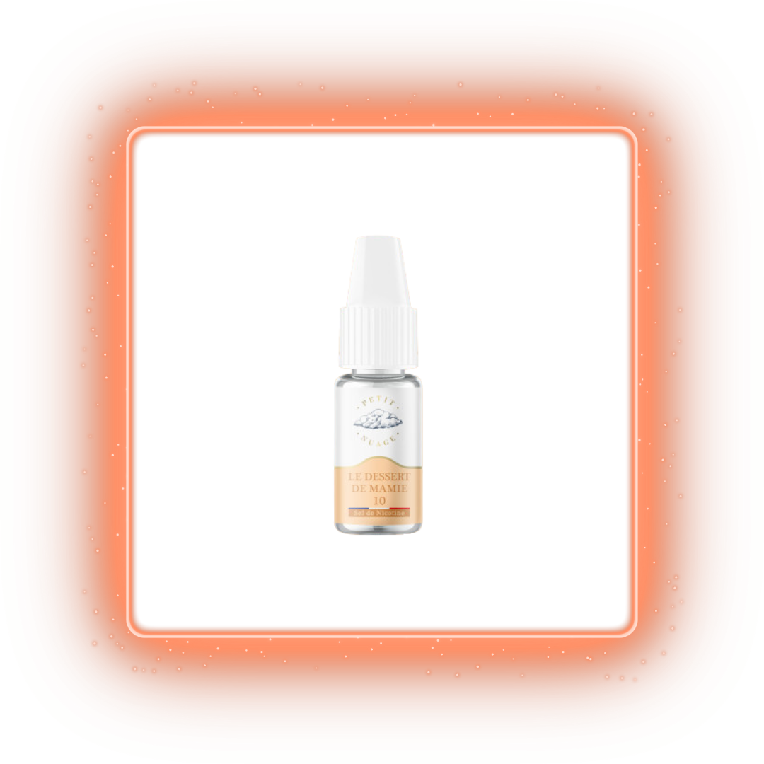 Le Dessert de Mamie (Sel de nicotine) - Petit Nuage - 10ml