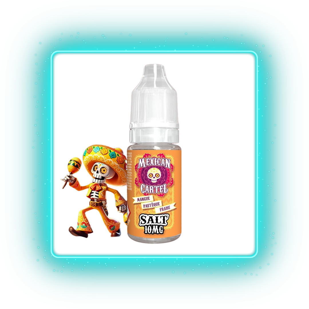 Mangue Pastèque Fraise (Sels de nicotine) - Mexican Cartel - 10ml