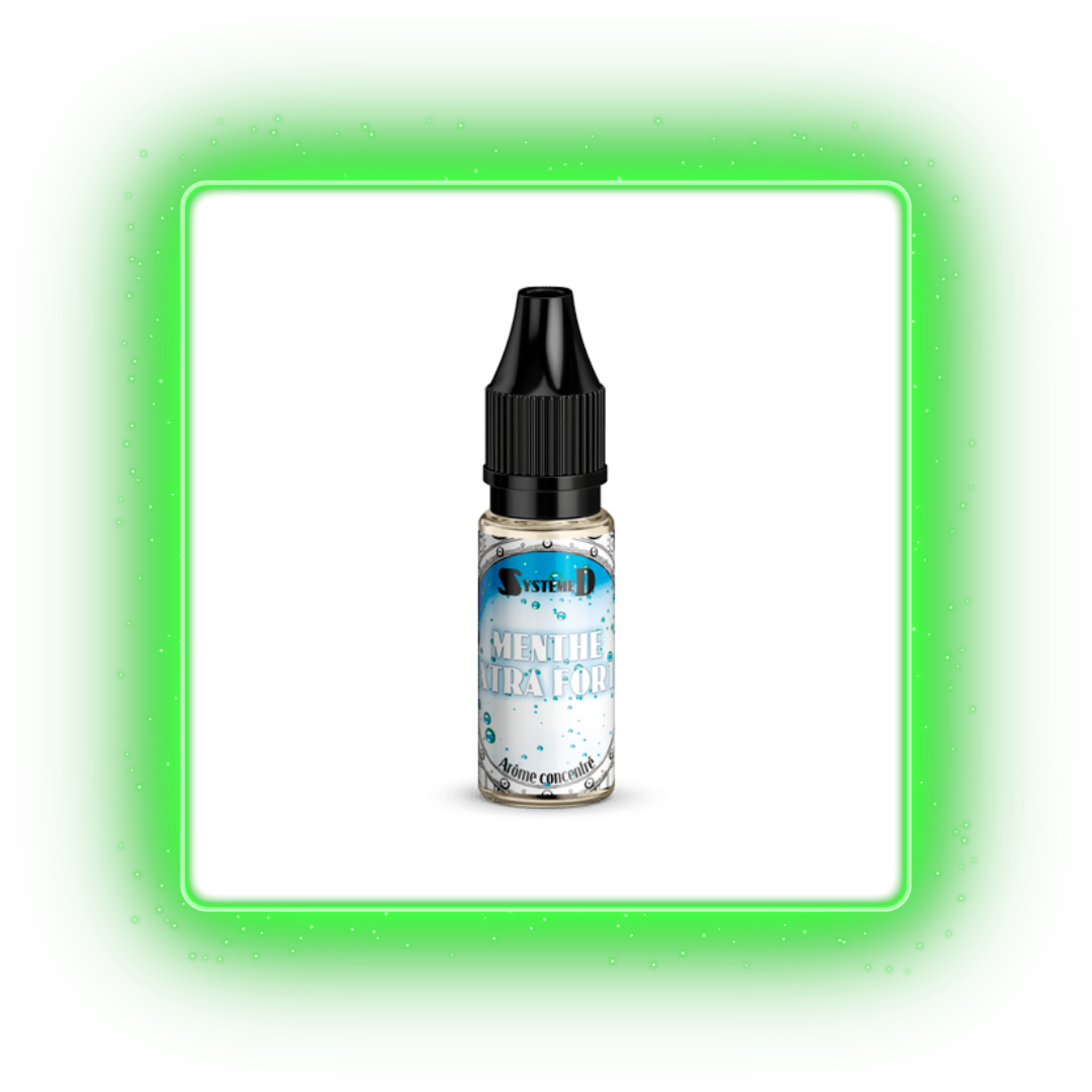 Concentré Menthe Extra Forte - Système D - 10ml