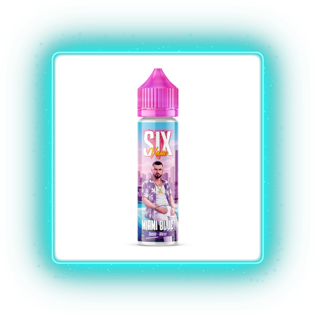 Miami Blue - Six Vape - 50ml