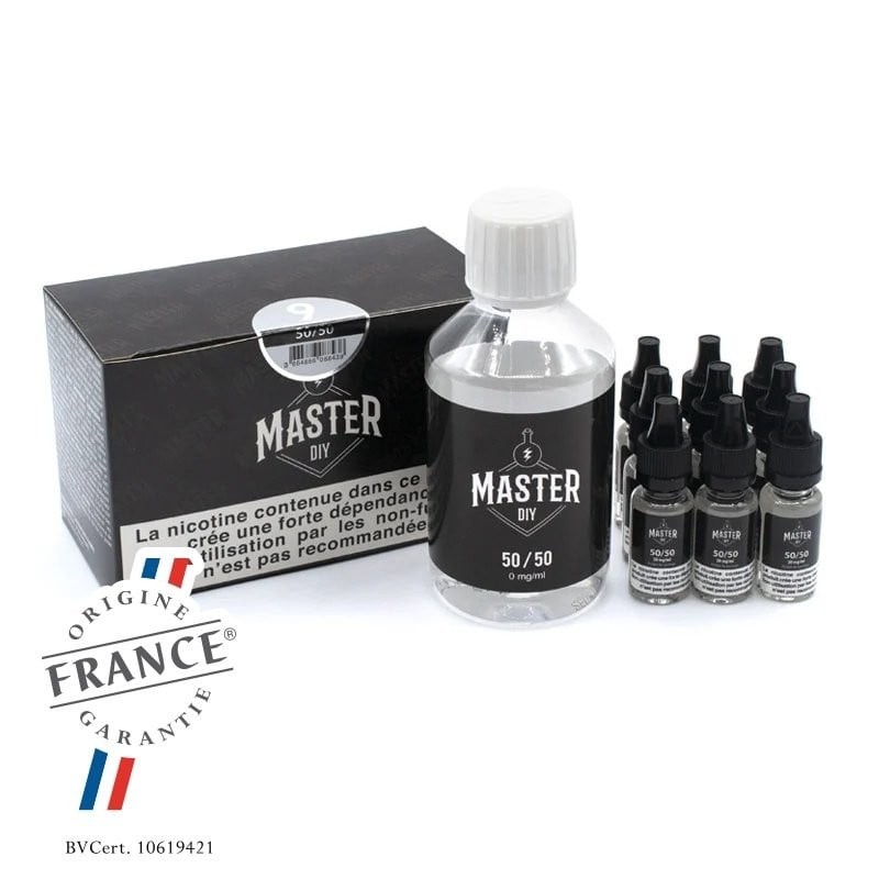 Pack Base 50/50 - Master DIY - 200ml