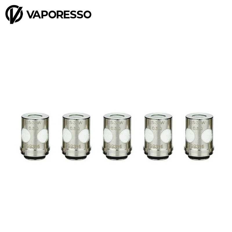 Résistances EUC Ceramic Veco Tank (x5) - Vaporesso